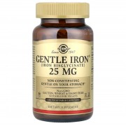 Бісгліцинат заліза, Gentle iron 25 мг,  180 капсул